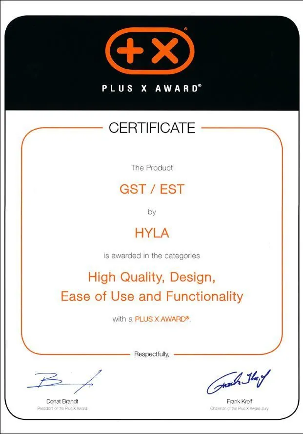Plus X Award — kvalita, dizajn, používateľská prívetivosť a funkčnosť